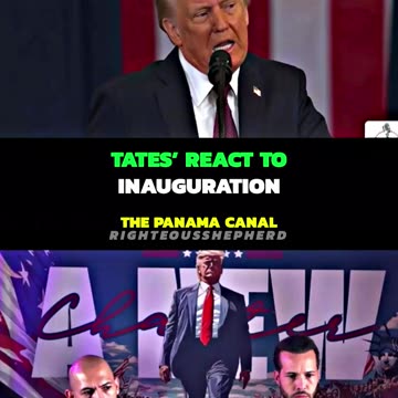 The TATES' React To TRUMP'S INAUGURATION