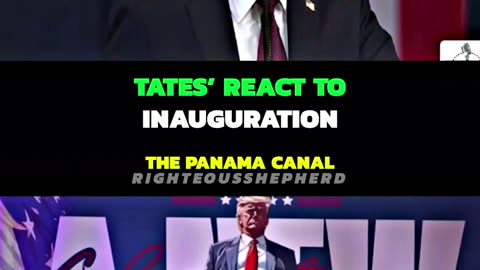 The TATES' React To TRUMP'S INAUGURATION