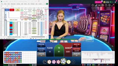 Live Baccarat - LCSD set to 7