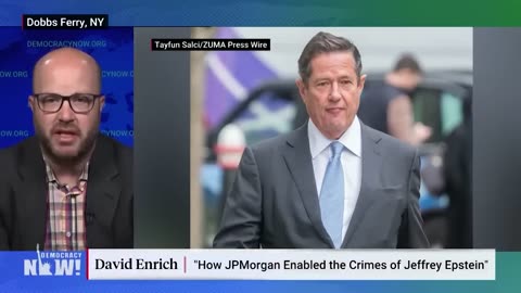 EPSTEIN WAS FUNDED BY J.P. MORGAN FOR YEARS SUPPORTING SEX CRIMES