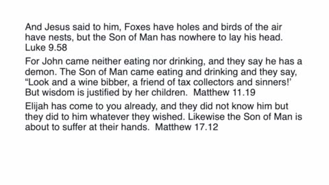 Humility - Jesus the Son of Man