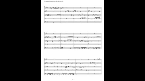 J.S. Bach - Well-Tempered Clavier: Part 2 - Fugue 23 (Brass Quintet)