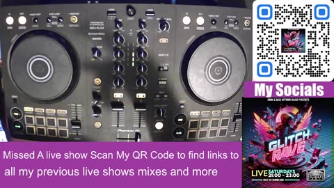 DJ Glitchrave Mix Sessions Live DNBNR 26-04-2025