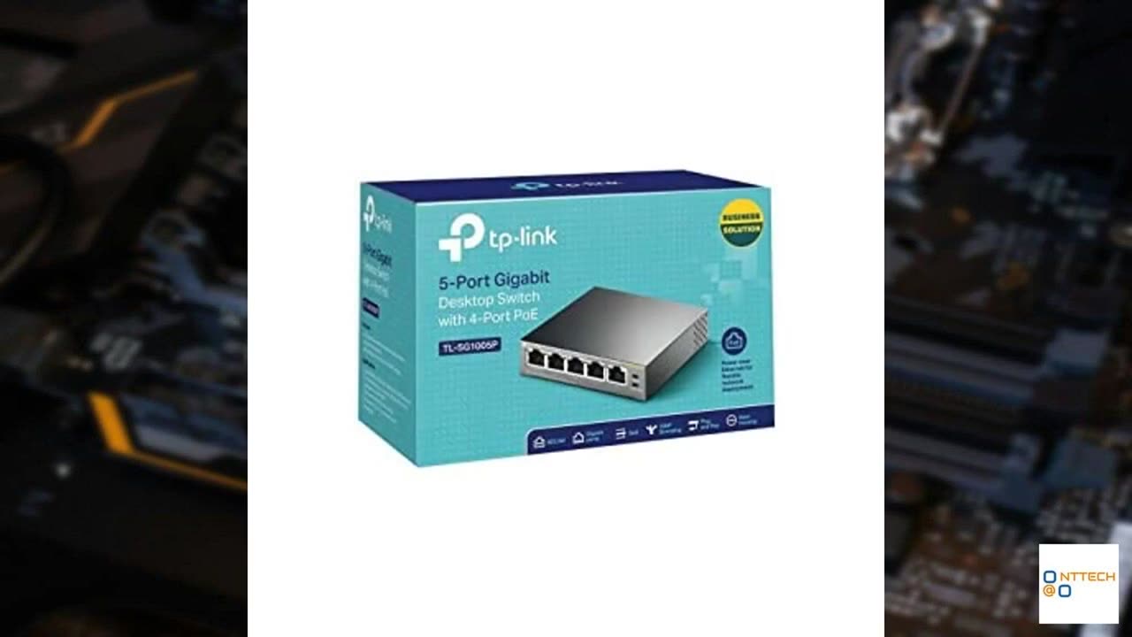 TP-Link TL-SG1005P 5 Port Gigabit PoE Switch