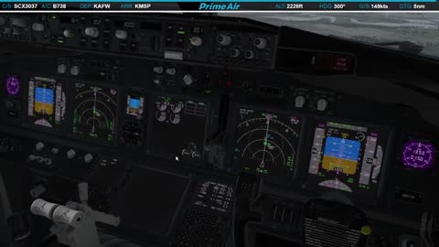 Landing in Minneapolis (KMSP)