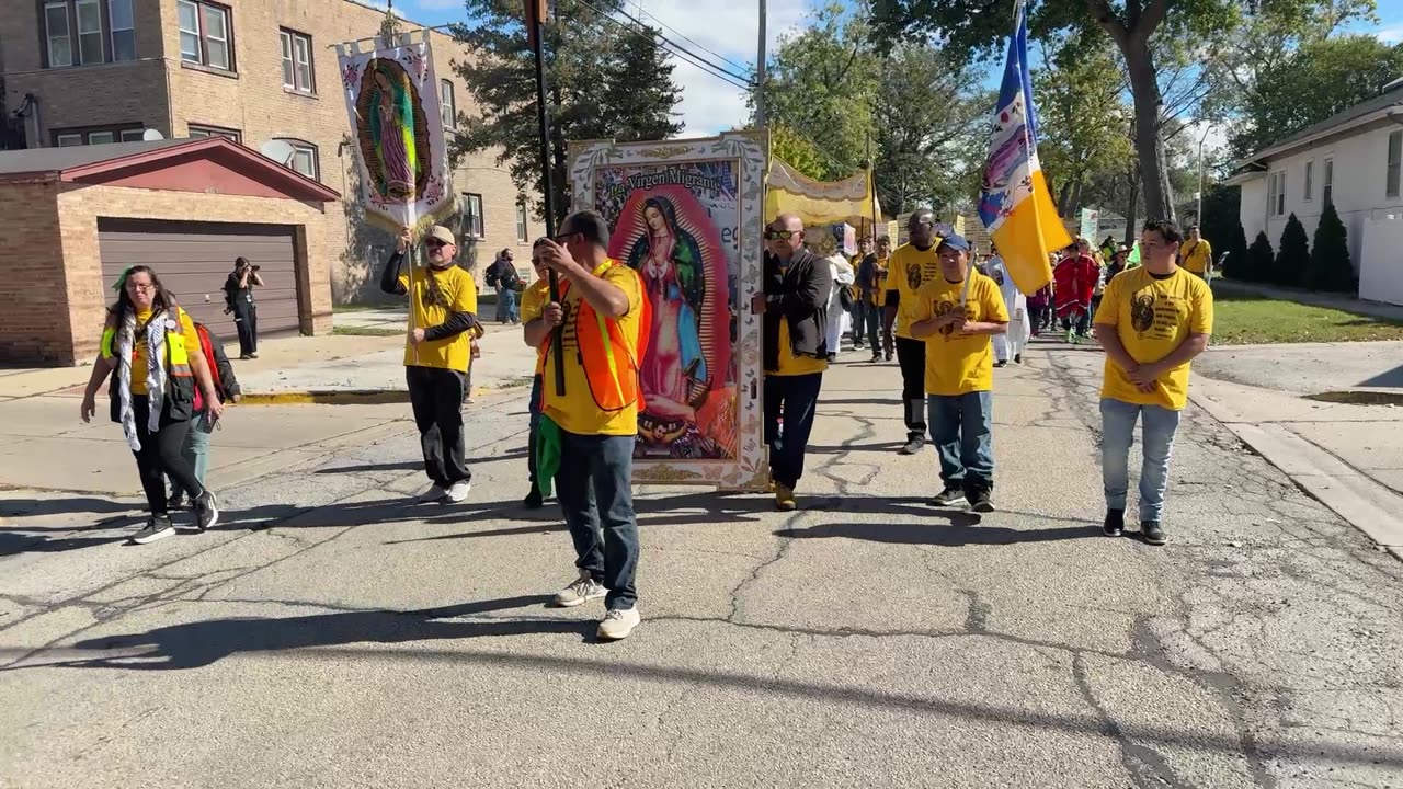 LIVE: Eucharist Procession to Broadview ICE Facility