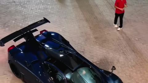 🤯💨 Ferrari & Bugatti Luxury Parade in UAE Dubai! | LuxuryCarsNation