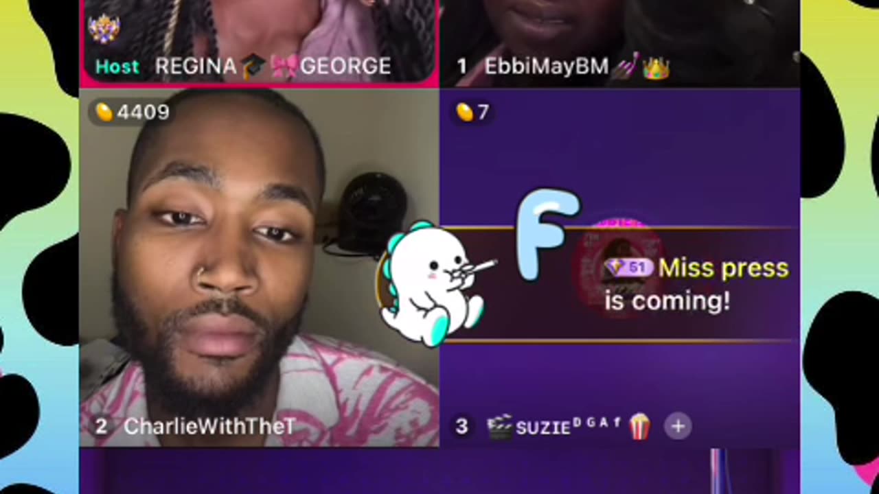 - LIYAH, EBBI MAY & CHARLI ; PINK TABLE TALK ! EP. 2