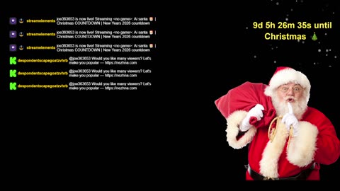 Ai Santa 🎅 | Christmas COUNTDOWN | New Years 2026 countdown
