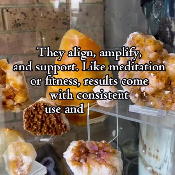 ❌ Myth: “Crystals work instantly like magic.”⁣⁣⁣⁣ ✅ Truth: Crystals are tools…⁣⁣ #crystals