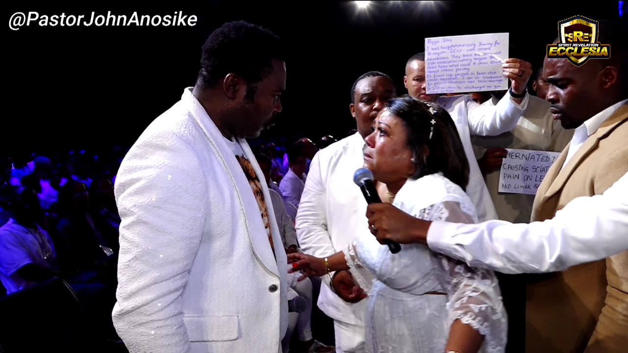 Numb hand instantly healed during anointing service