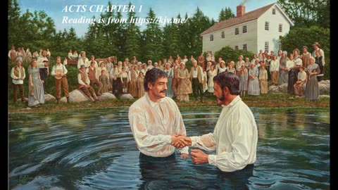 Acts Chapter One