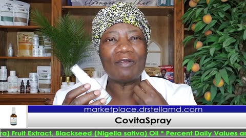 On The Go Immune Boost Minty Oral Spray | Dr Stella Immanuel