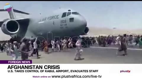 Real Afghanistan Crisis_ U.S. Takes Control Of Kabul Airport