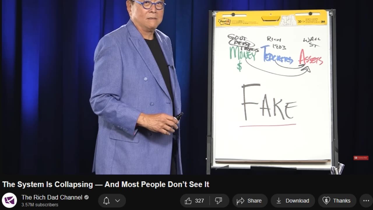 The financial system you were taught to trust is broken- Robert Kiyosaki wants you to see the truth