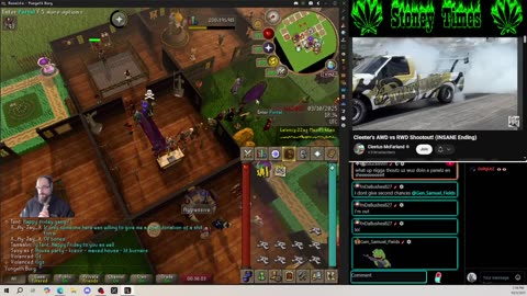 Burg's Lounge.. Runescape n' Chill 10-3 #Live #Cannabis #420 #OSRS