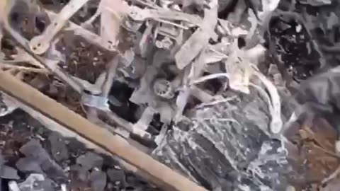 The Russians were bringing drones and ammunition to the front lines… They didn't make it.