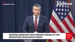 Pete Hegseth: 'Too Many Of Our Young People Are Too Fat' To Qualify To Get Into The Military