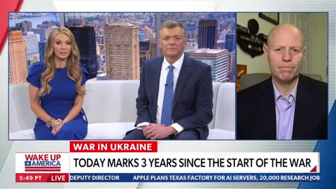 Ret. Brig. General Blaine Holt responds to the 3 yr anniversary of UK-RU war