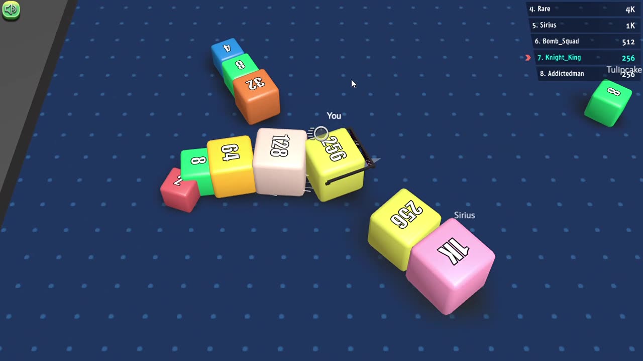 Cubes 2048.io Gameplay