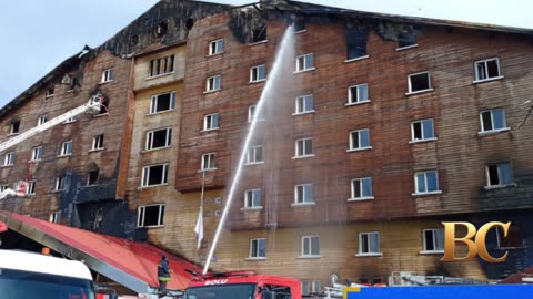 At least 76 dead in Turkish ski resort hotel fire