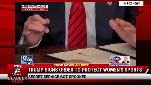 Trump Signs Order To Protect Women's Sports