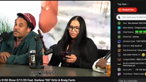 The Corey Holcomb 5150 Show 2/11/25 Feat. Darlene "OG" Ortiz & Kraig Facts