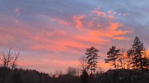 Yesterday's sunset😍