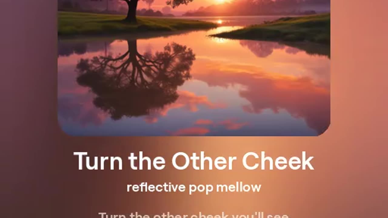 Turn Your Cheek