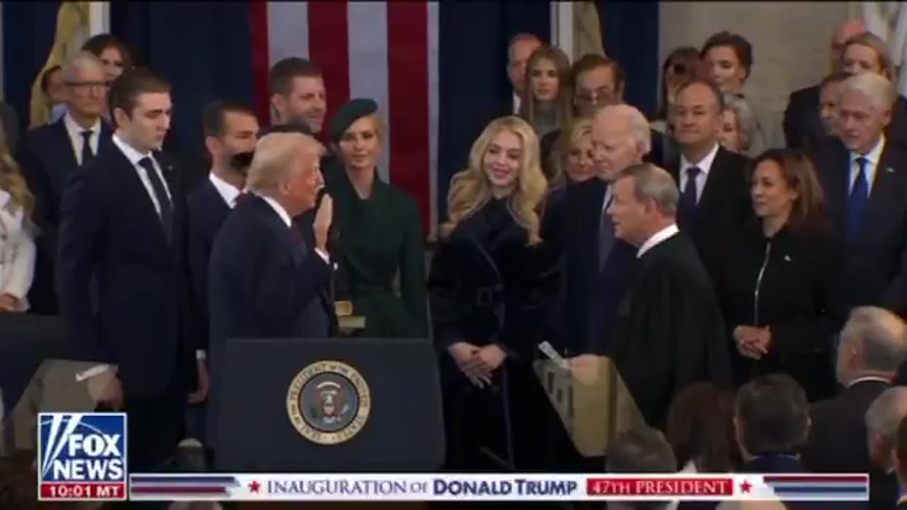 Donald Trump sworn in as 47th President. Why did Roberts rush it?