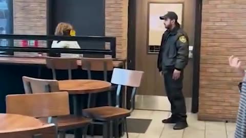 Los Angeles Taco Bell security guard smacks woman for not leaving