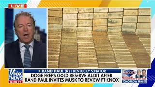 Dr. Rand Paul Joins Fox News to Discuss Auditing the Gold at Ft. Knox