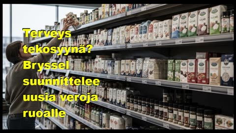 Terveys tekosyynä - Bryssel suunnittelee uusia veroja ruoalle