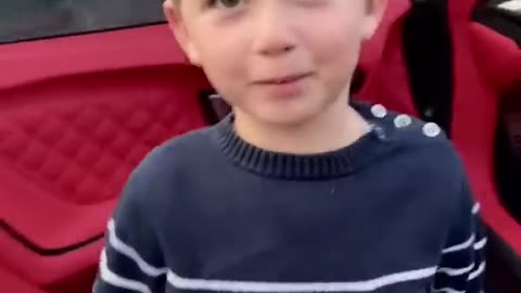 Children's eyes describe that pure happiness