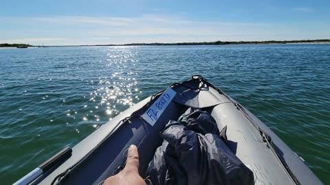 Can you ride your inflatable boat with a deflated airdeck floor?