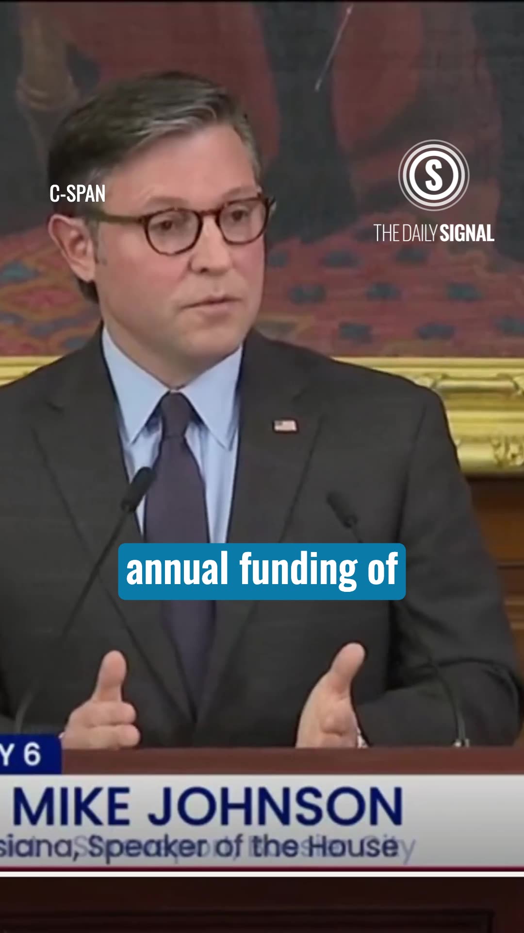 Speaker Mike Johnson Uncovers How DC Got Tied Into a Knot