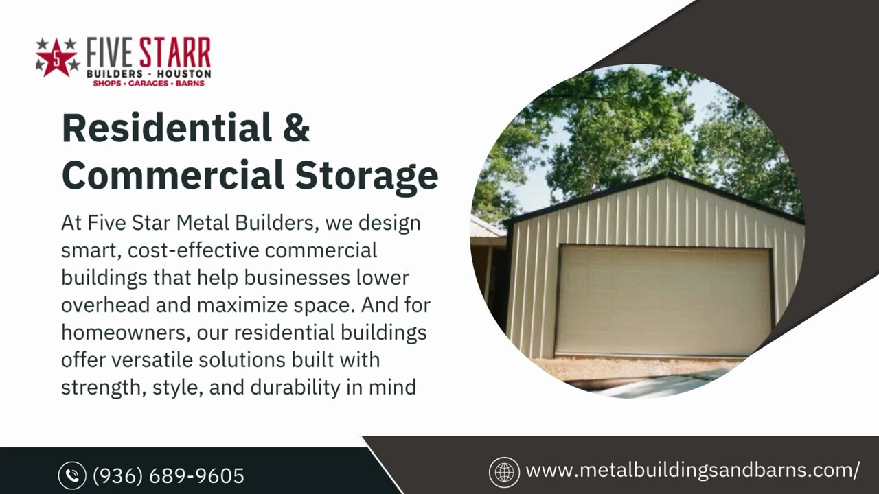 Your One-Stop Solution for Metal Buildings in Houston - Five Star Metal Builders