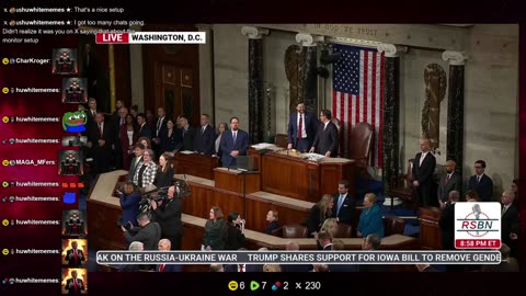 huwhite stream - Trump Addresses a Joint Session of Congress - 3/4/25