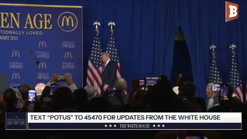 LIVE: President Trump Delivers Remarks at McDonald's Impact Summit...