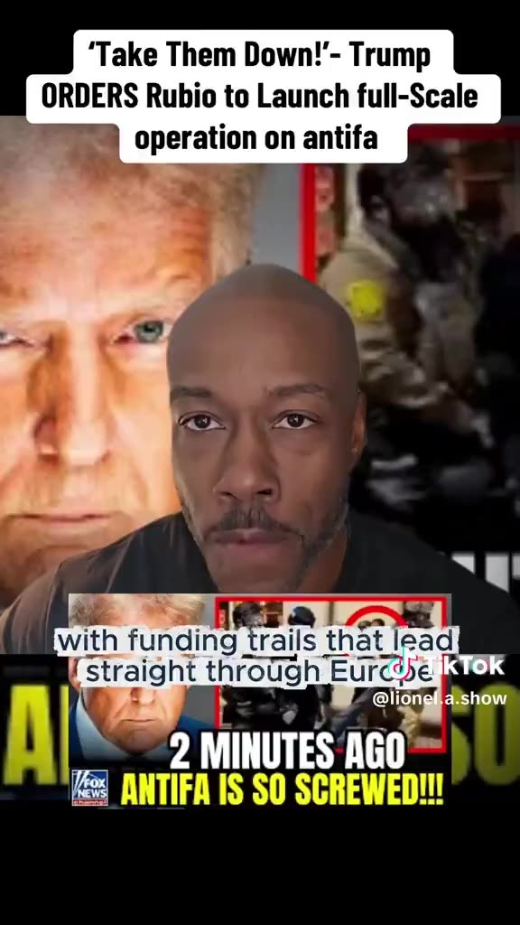 Take Them Down! - Trump ORDERS Rubio to launch full-scale operation on ANTIFA