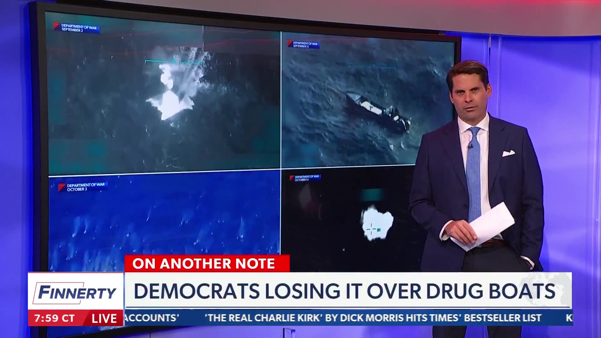 Rob Finnerty ⚡ The Dems hypocracy & double standard on narco terrorist strikes