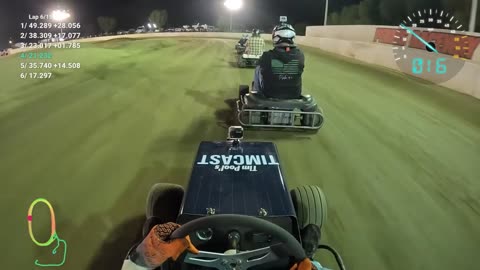 Full Race with GoPro Speedometer