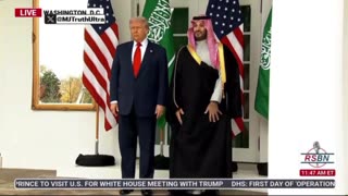 Trump and Bin Salman are besties
