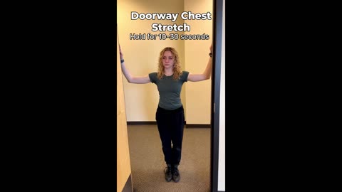 Doorway Chest Stretch