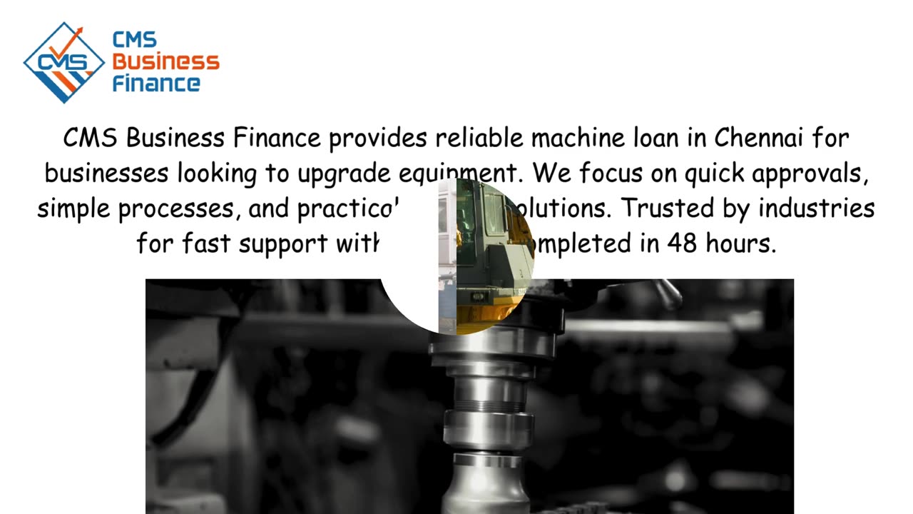 Looking for a Fast Machine Loan in Chennai with 48-Hour Approval?