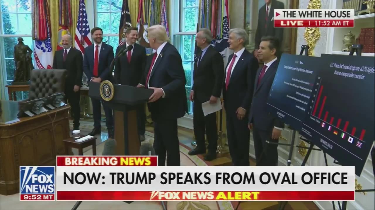 Trump tells Pfizer CEO that he is surprised he's agreeing to big price cuts to his company’s drugs