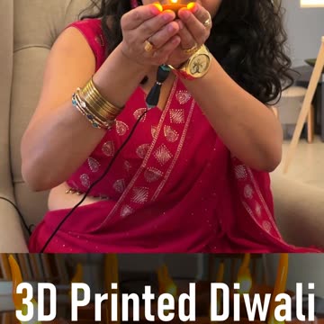 3D Printed Diwali Diya