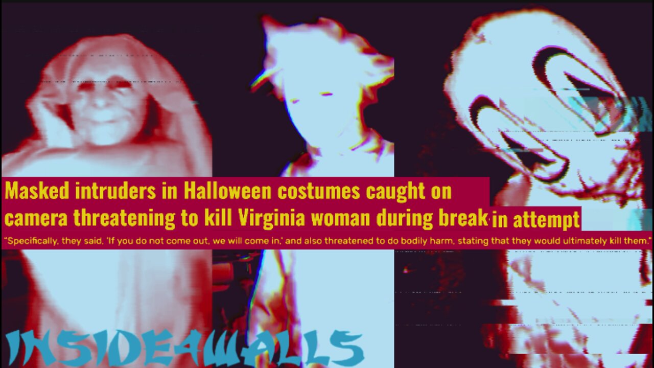 Masked and Costumed Home Intruders threaten KILL widow and her daughter after Failing To Break In.