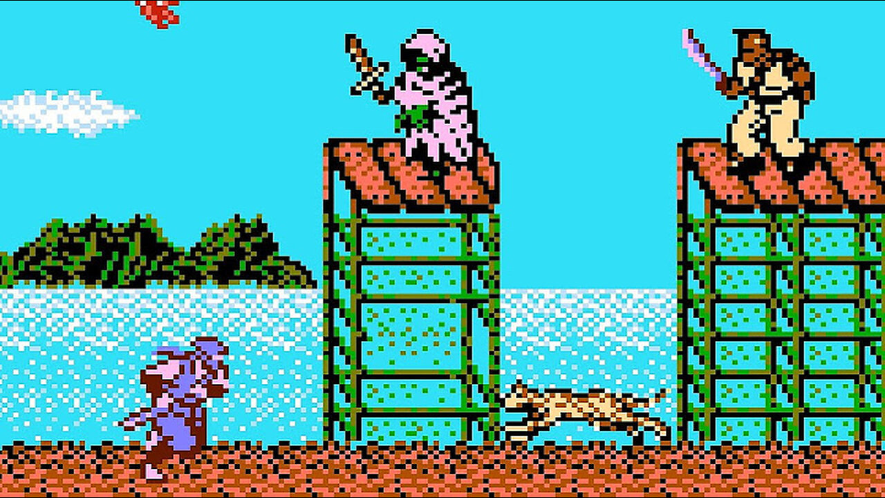 Ninja Gaiden Longplay (NES) [QHD]