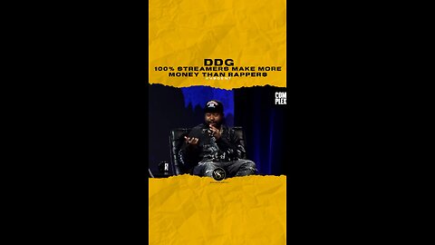 @ddg 100% streamers make more money than rappers